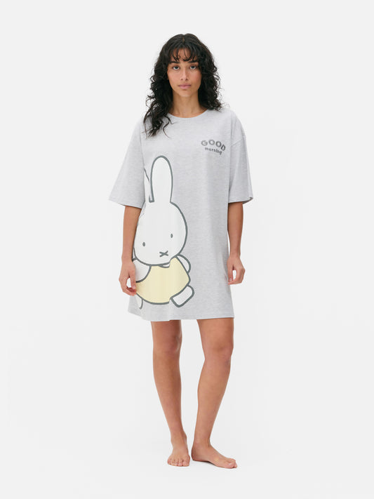 „Miffy“ Schlafshirt mit Grafikdruck